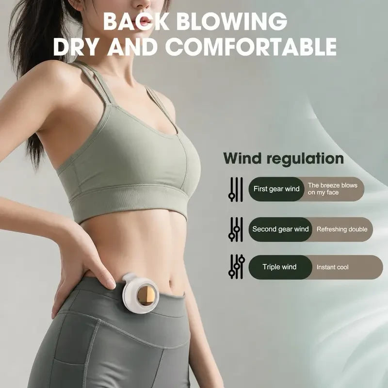 Portable Bladeless Waist Fan
