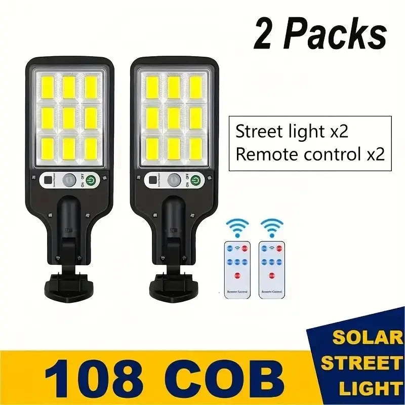 Solar Powered LED Wall Light
