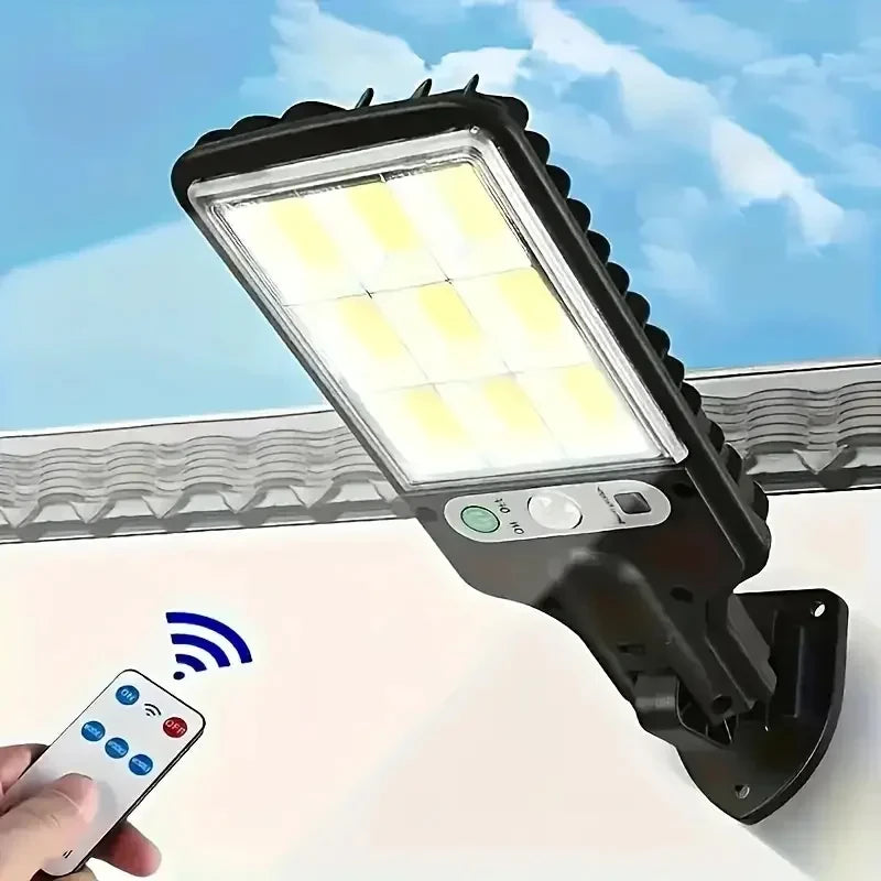 Solar Powered LED Wall Light