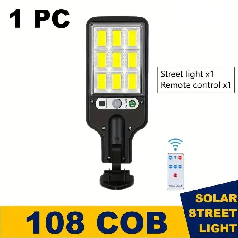 Solar Powered LED Wall Light